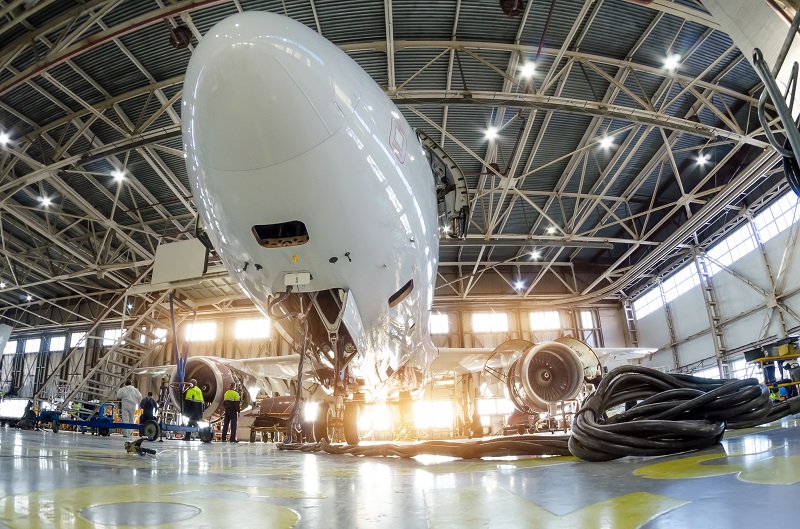 usine aéronautique maintenance